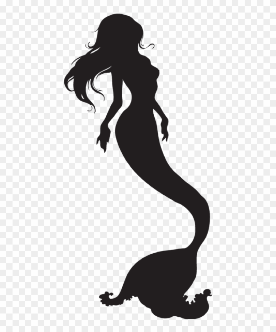 Free Png Mermaid Silhouette Png Images Transparent
