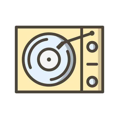 Vinyl player Vector Icon