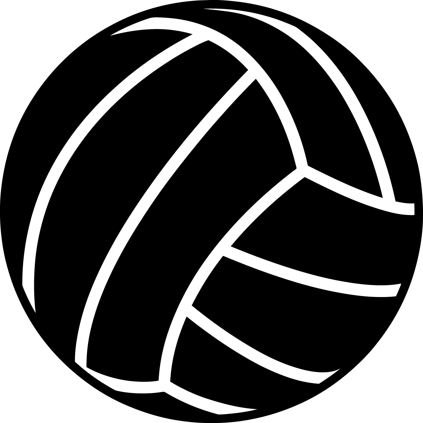 Free Black Volleyball Cliparts, Download Free Clip Art, Free