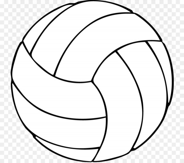 Volleyball coloring book.