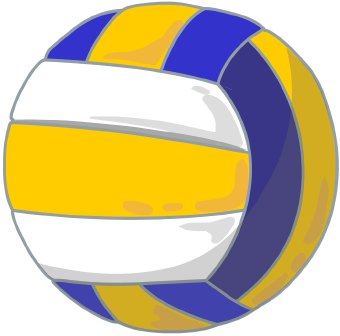 Free volleyball clip.