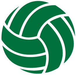 Green And White Volleyball Png
