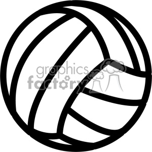 Volleyball outline svg.