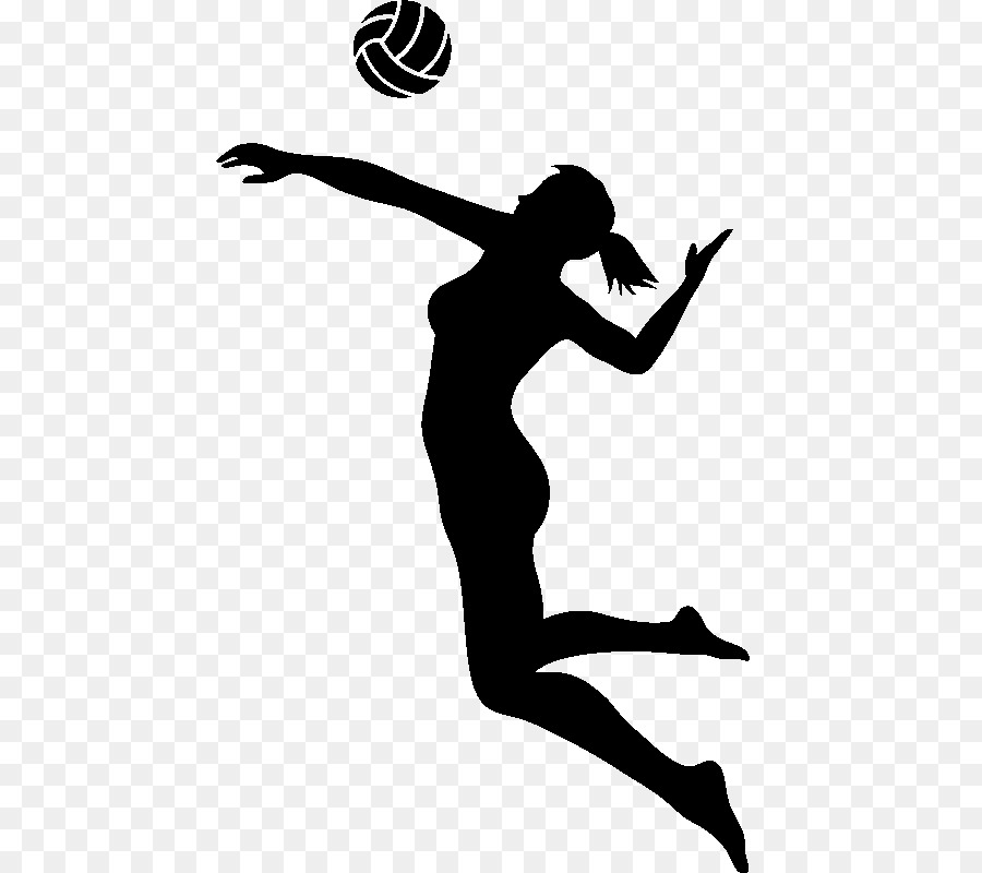 Volleyball cartoon clipart.