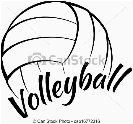 Volleyball clipart free.