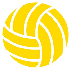 Volleyball clipart image.