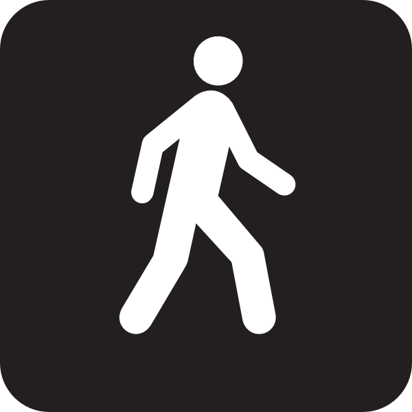 Man Walking, Clipart