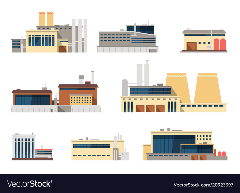 Industrial factory and.