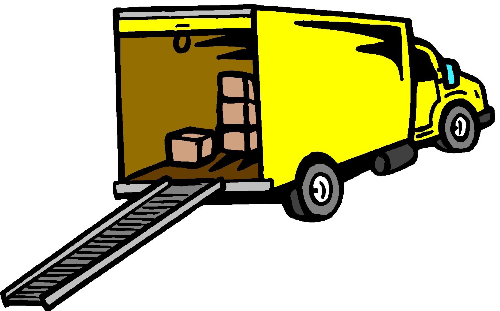 Moving truck clip art