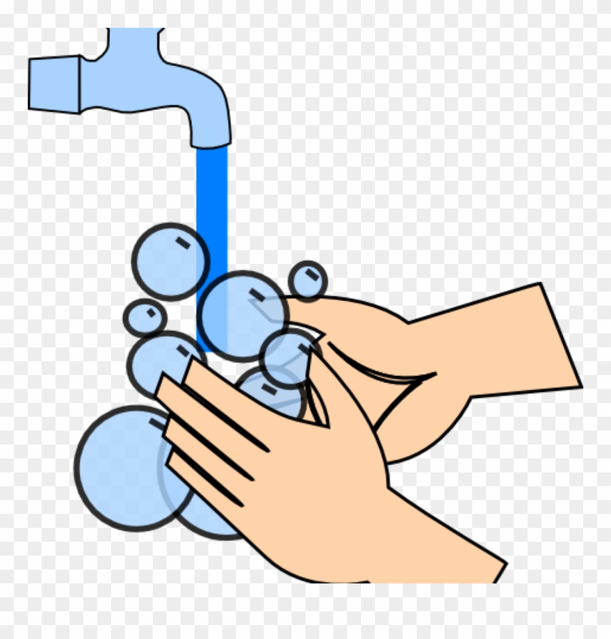 Clipart washing hands.