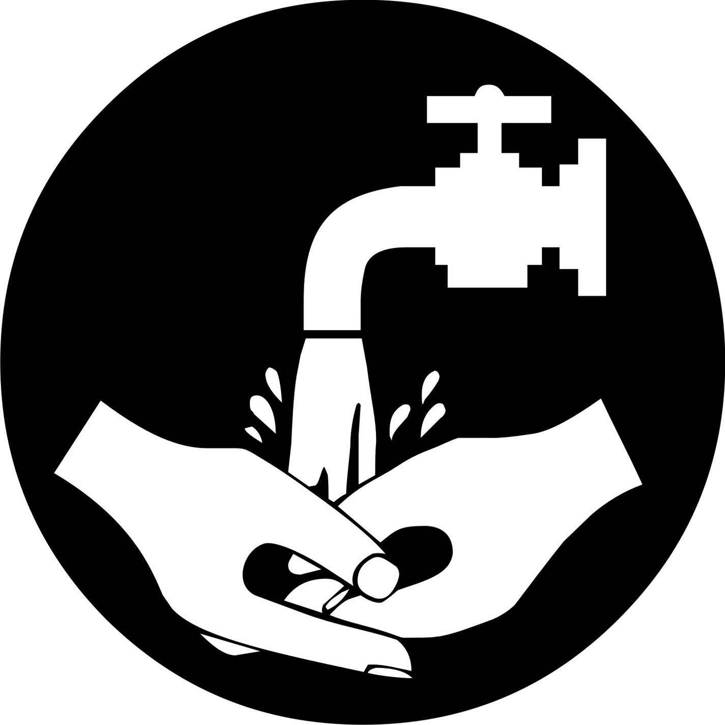 washing hands clipart hand silhouette