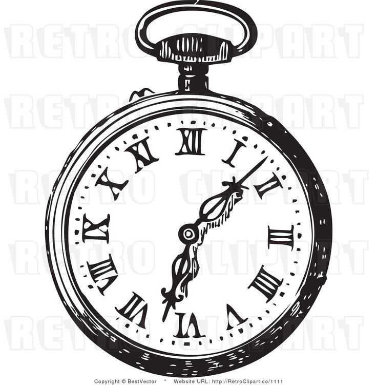 Alice In Wonderland Pocket Watch Drawing Free clipart free image