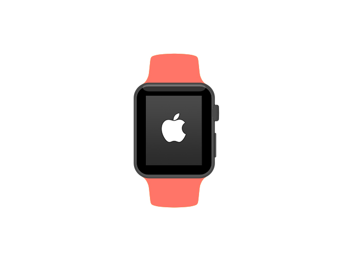 Apple watch clipart