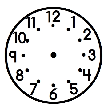 Blank Clock Clipart Png