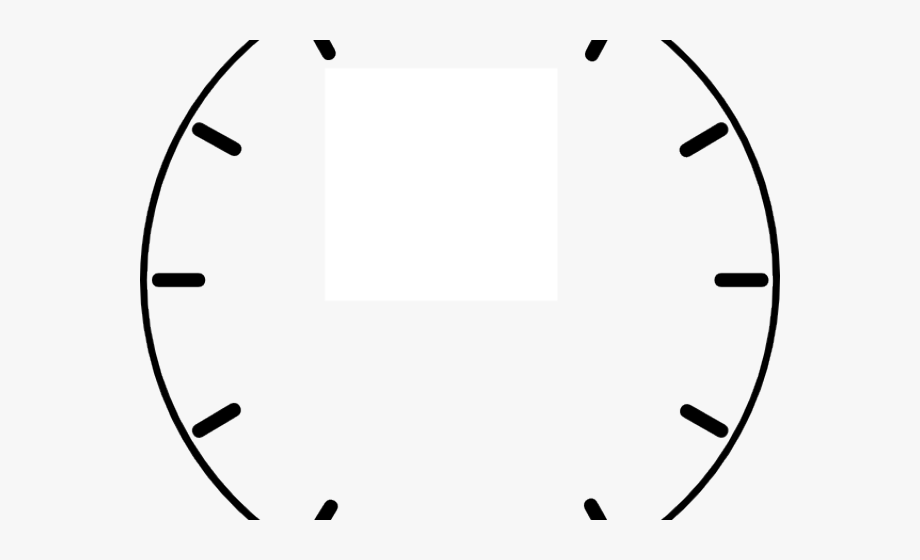 Blank Clock Face