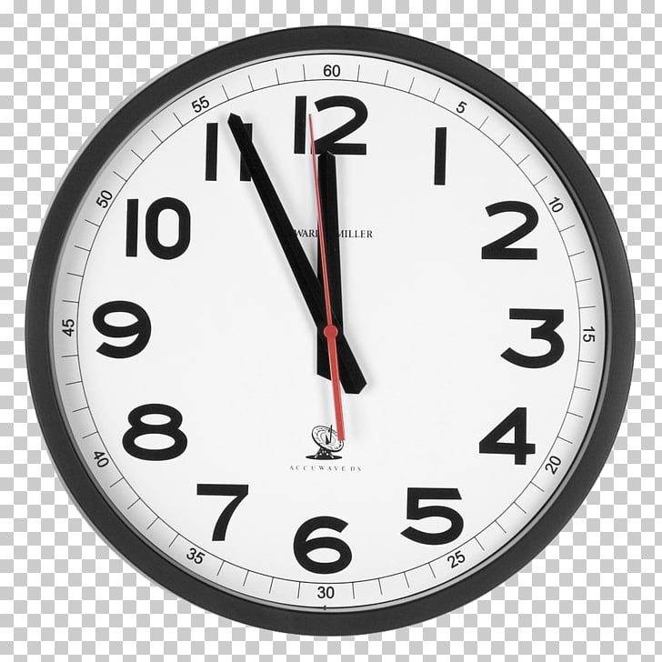 Alarm clock , Wall Watch Transparent Background, round black