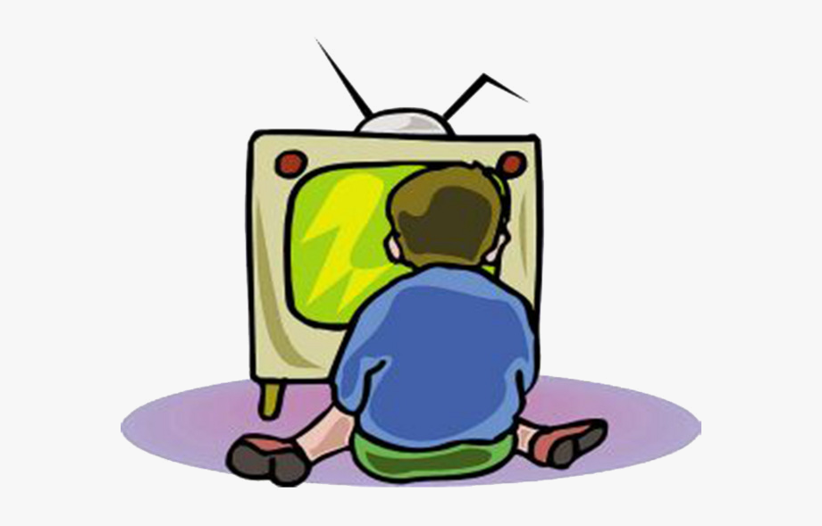 Tv Watching Clipart Children Watch Image And Clip Art