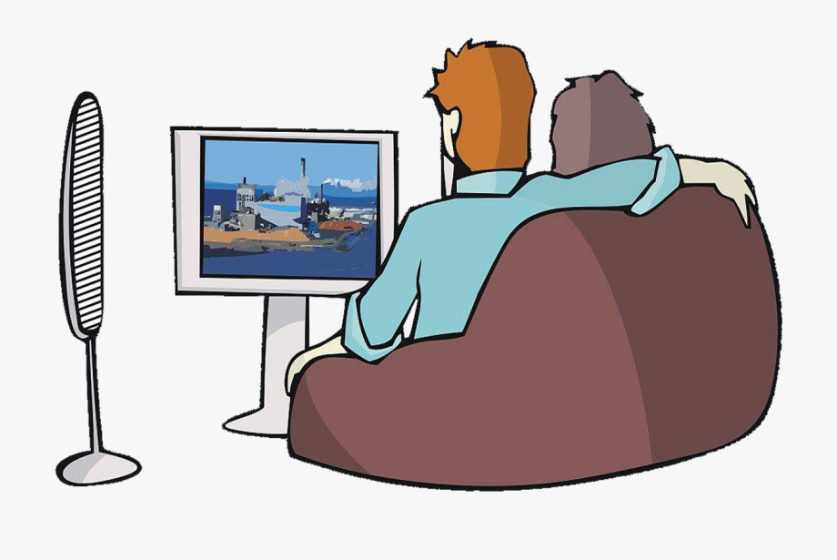  Watching  tv  clipart couple pictures on Cliparts Pub 2022 