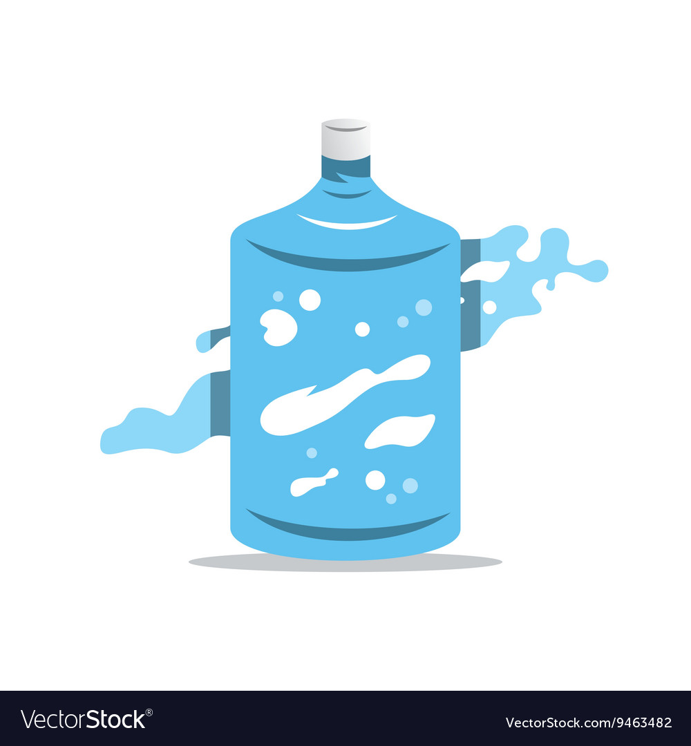 Big bottle of Water Cartoon
