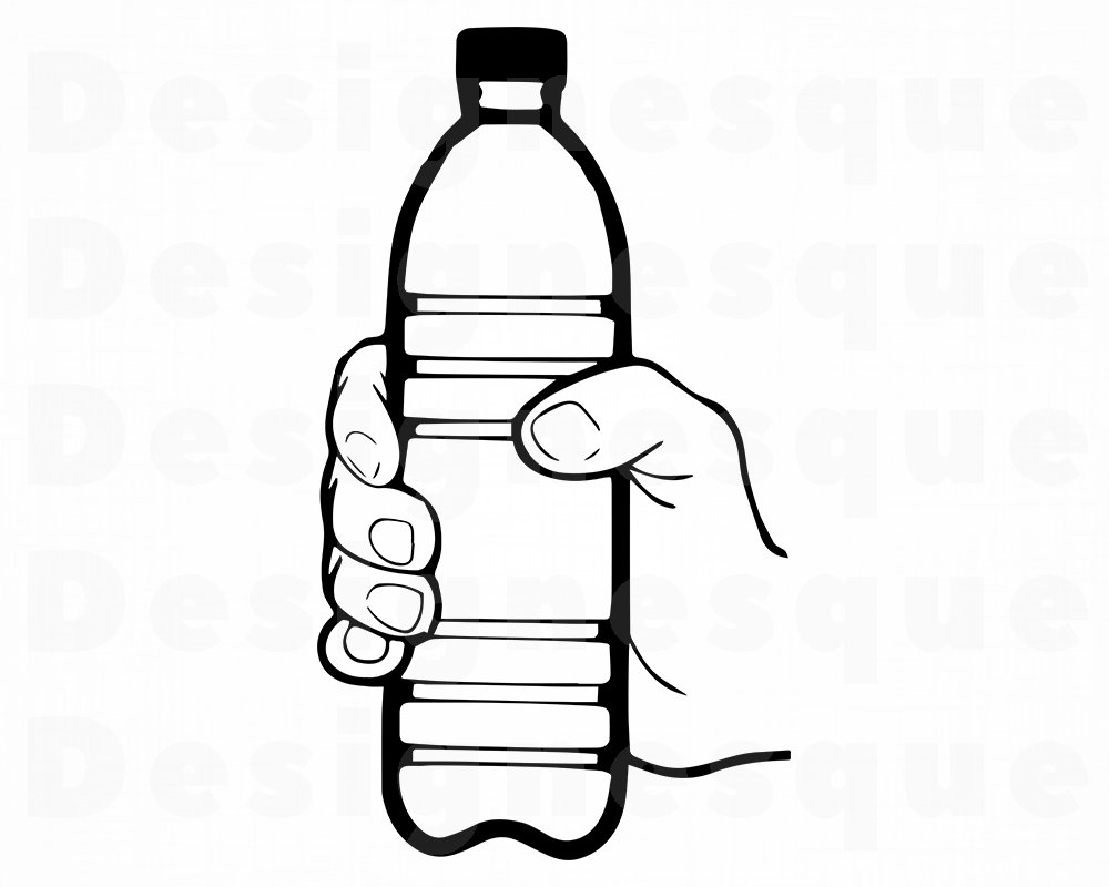 Plastic Water Bottle Drawing