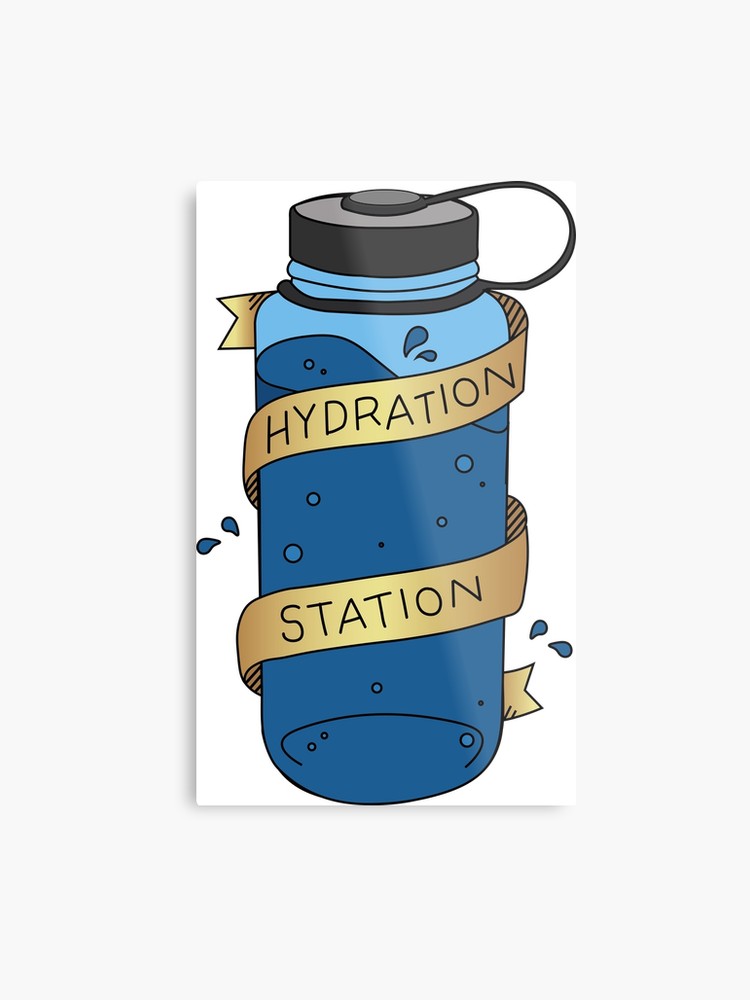 Hydration station metal.