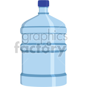 Water jug flat icons