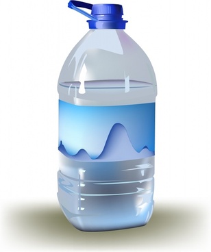 Water bottle free vector download