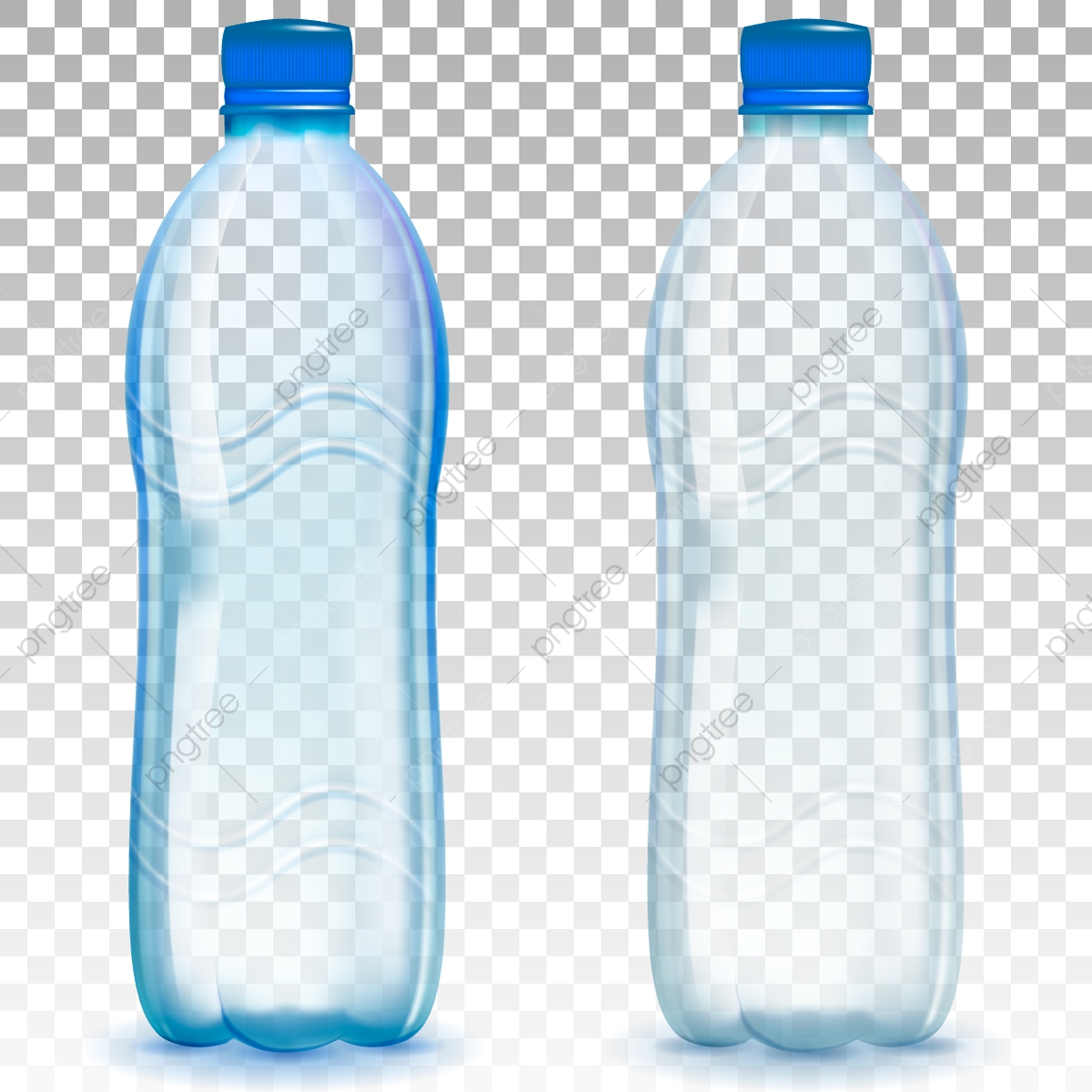 water bottle clipart realistic