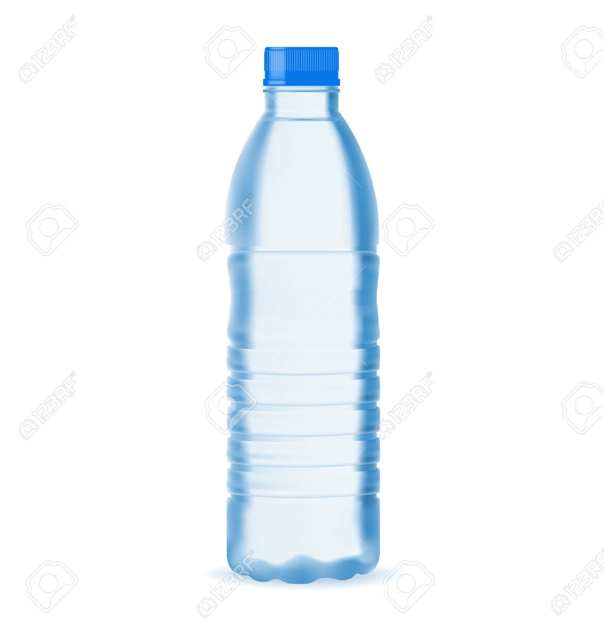 Small water bottle.