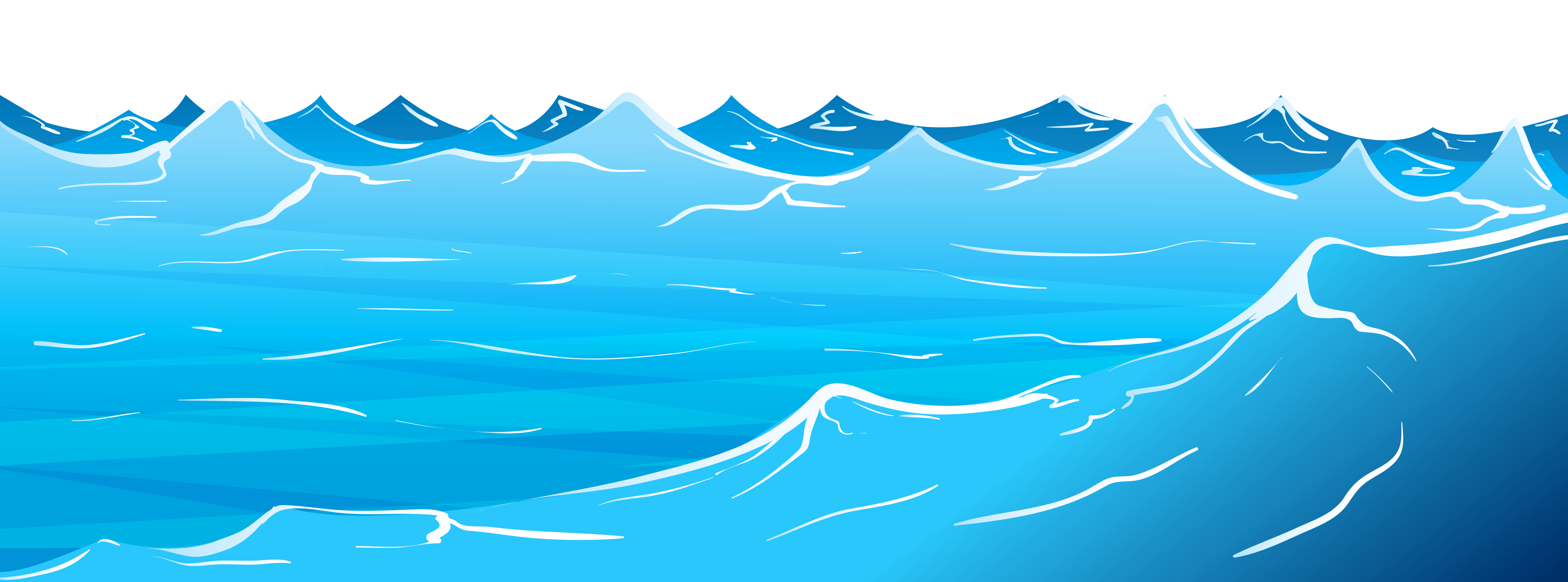waves clipart transparent background