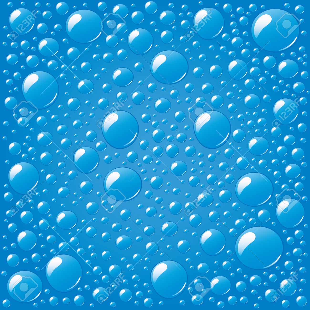 water clipart blue