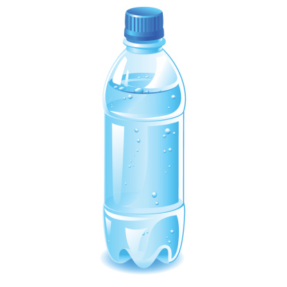 Water bottle bottled.