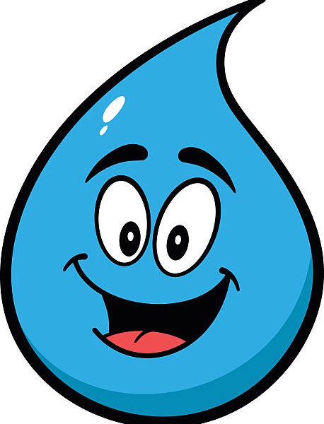 Water droplet clipart.
