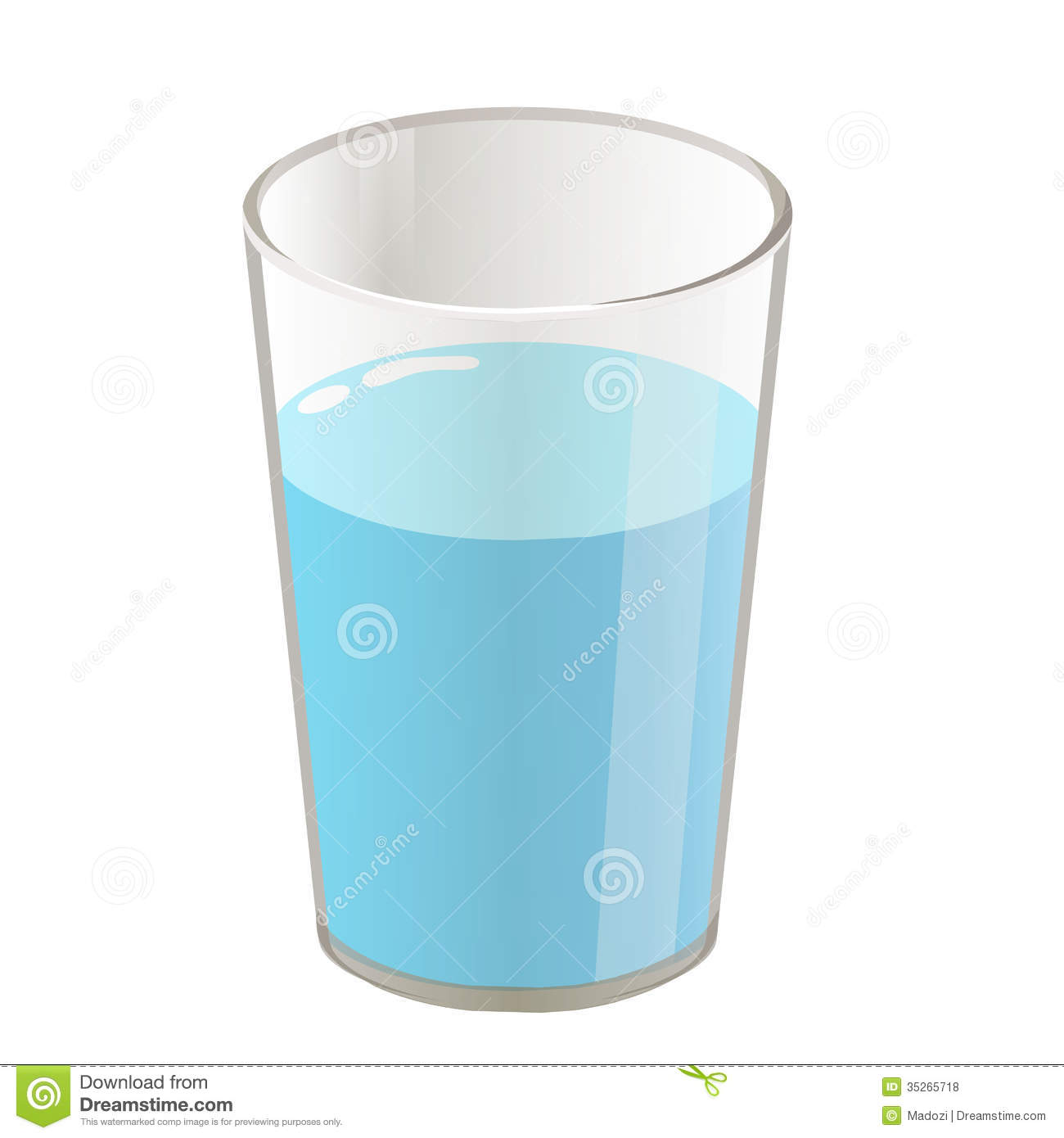 104 glass water.