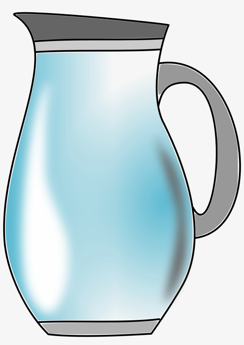 Pitcher water clipart.