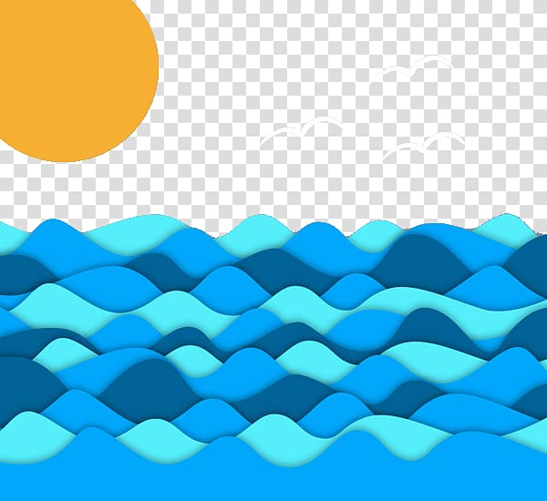Seawater , Sunrise at sea transparent background PNG clipart