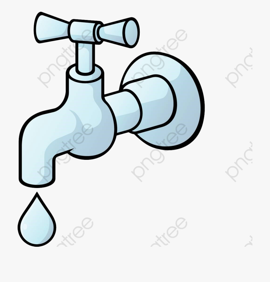 Water clipart faucet.