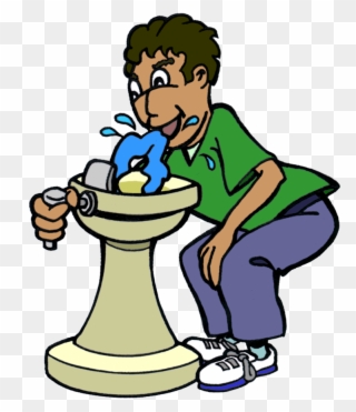 water fountain clipart drawing