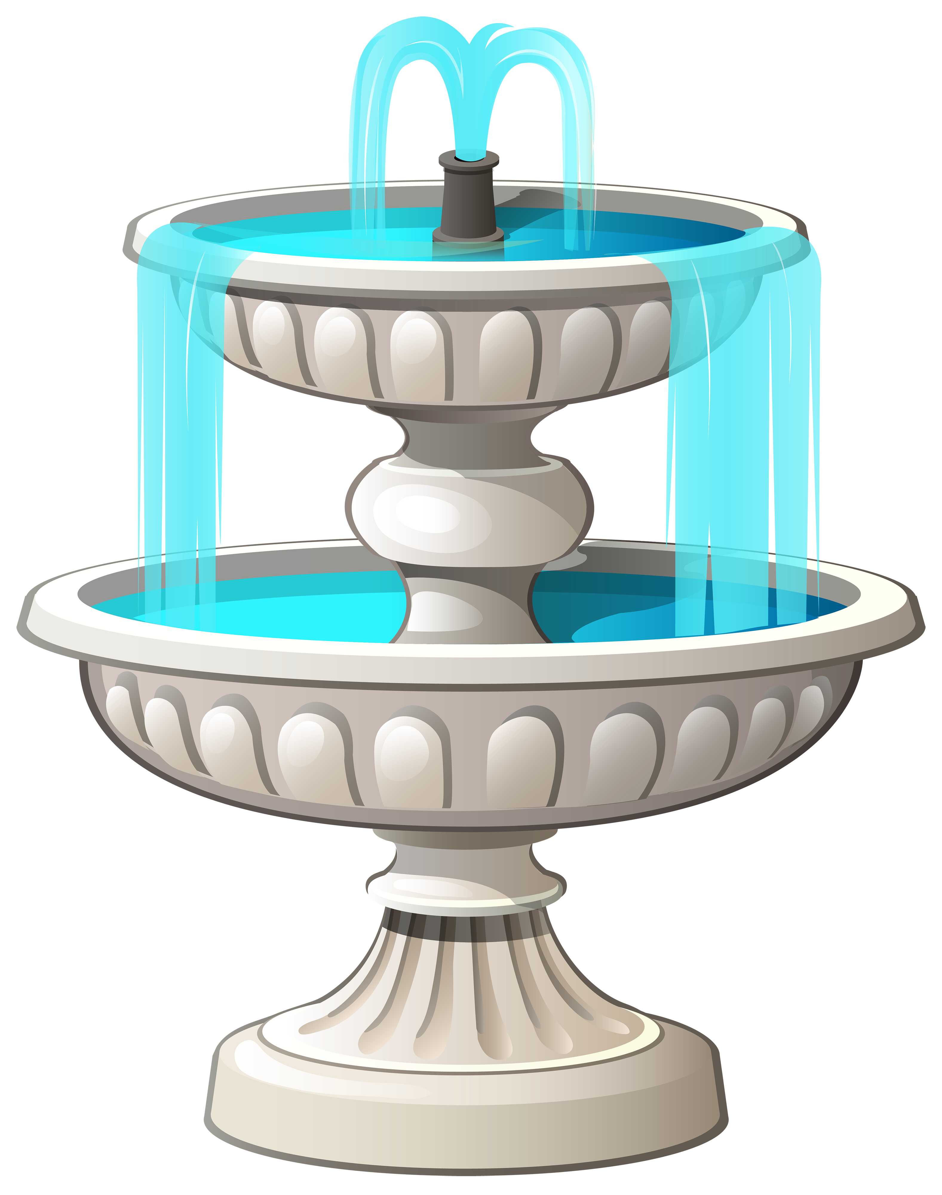 Fountain png clipart.