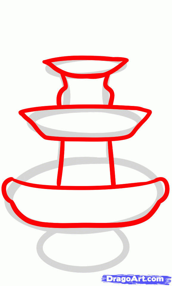 Collection fountain clipart.