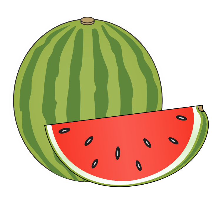 Free watermelon fun.