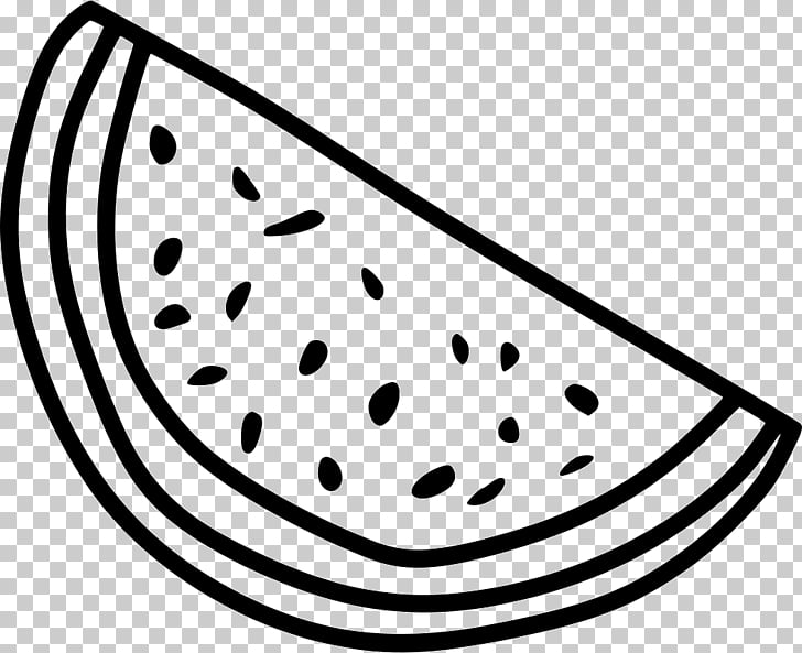 Coloring book Watermelon Drawing Black and white, watermelon
