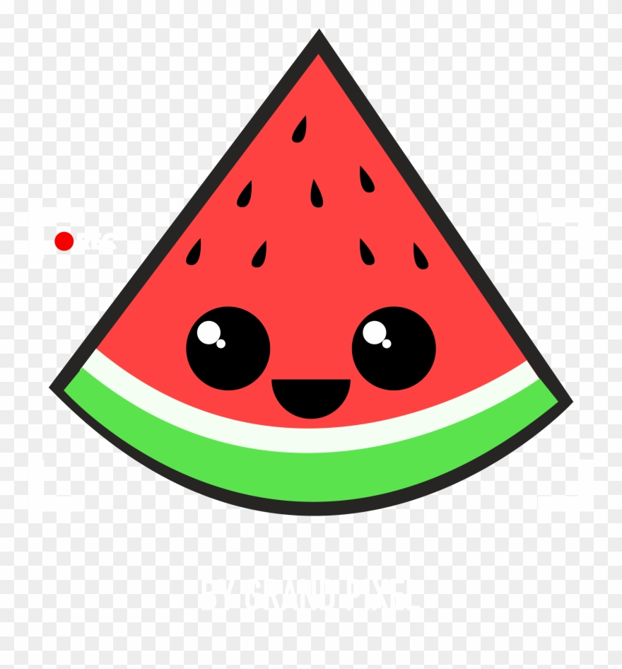 Sweet watermelon kawaii.
