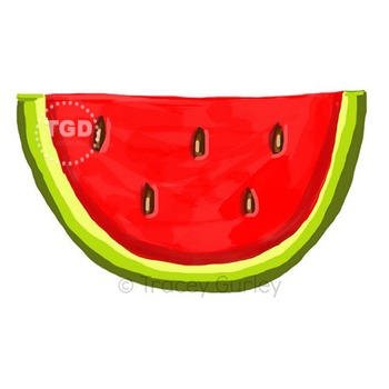 watermelon clipart printable