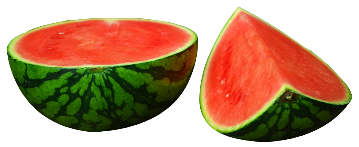 Watermelon clipart seedless.