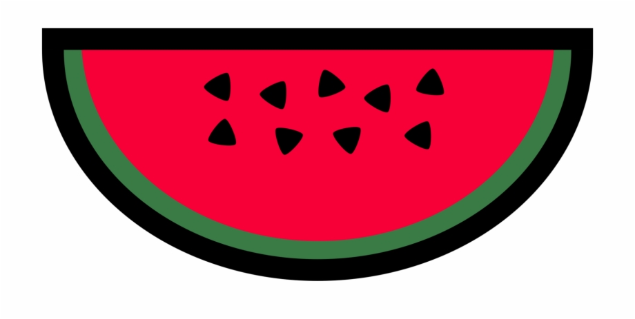 Watermelon Drawing Fruit Line Art Cc
