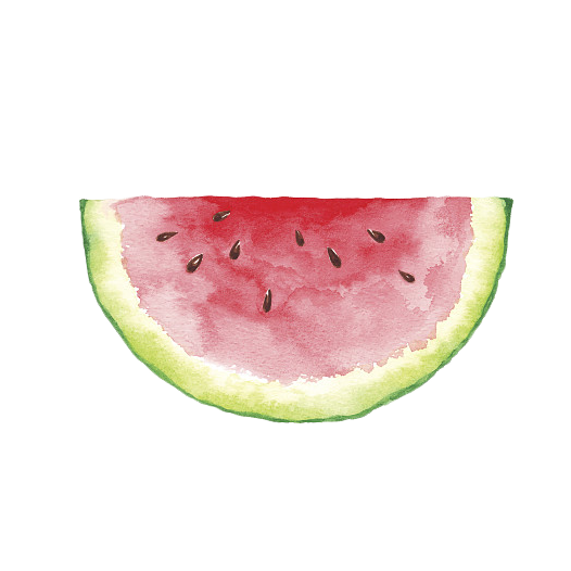 Download Idea Watercolor Watermelon Half Painting Drawing
