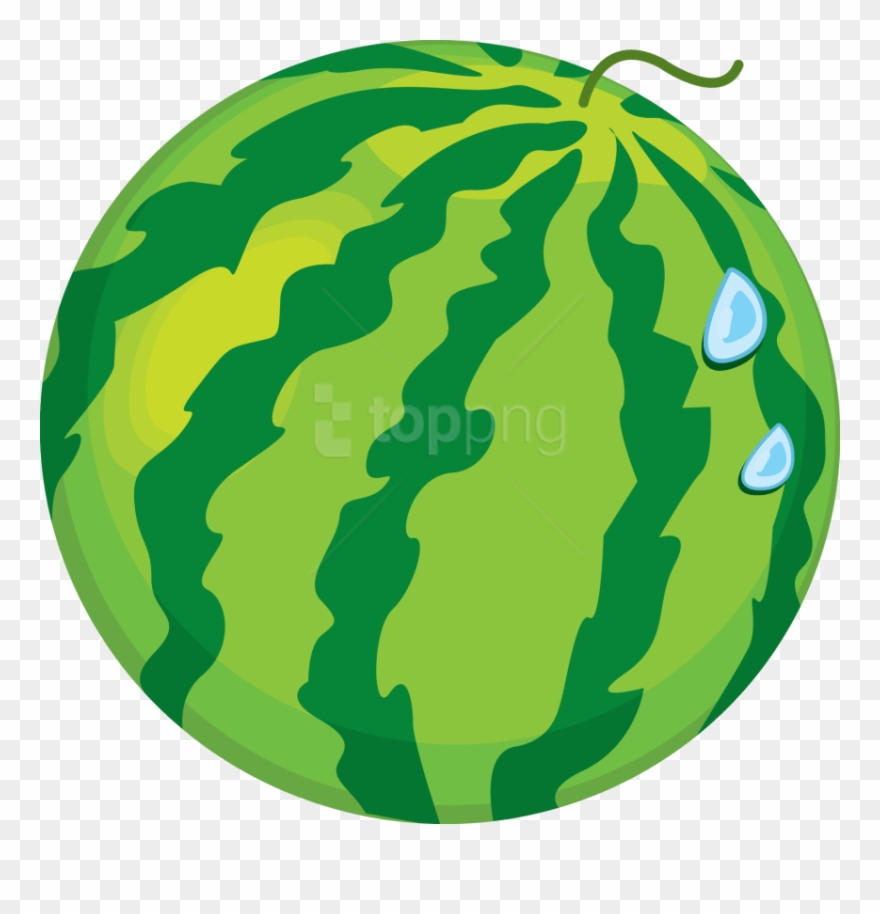 Watermelon Clipart Cartoon Whole