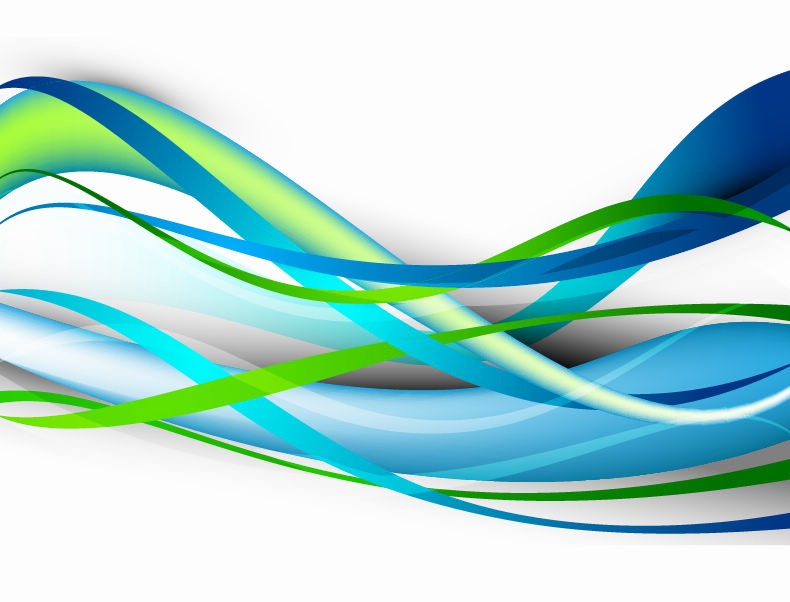 Abstract wave clipart.