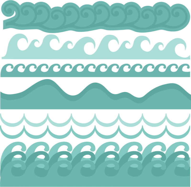 Clipart waves cute, Clipart waves cute Transparent FREE for